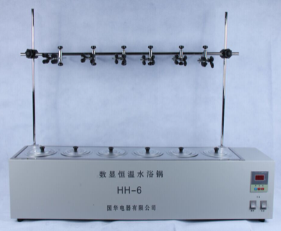 常州國華數(shù)顯恒溫循環(huán)水浴鍋HH-6 單列六孔